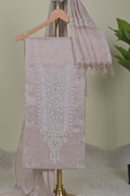 Blush Pink Chikankari Kurta – meet our indian ethnic wear for women embroidered design detail.